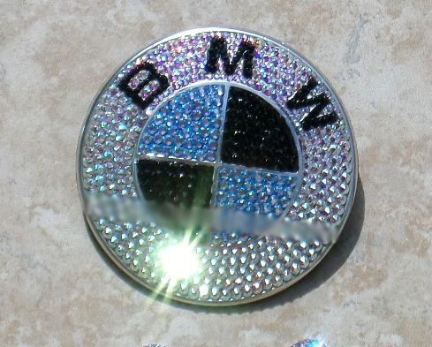 BMW Swarovski Crystal Emblems, Car Accessories, Accessories on Carousell