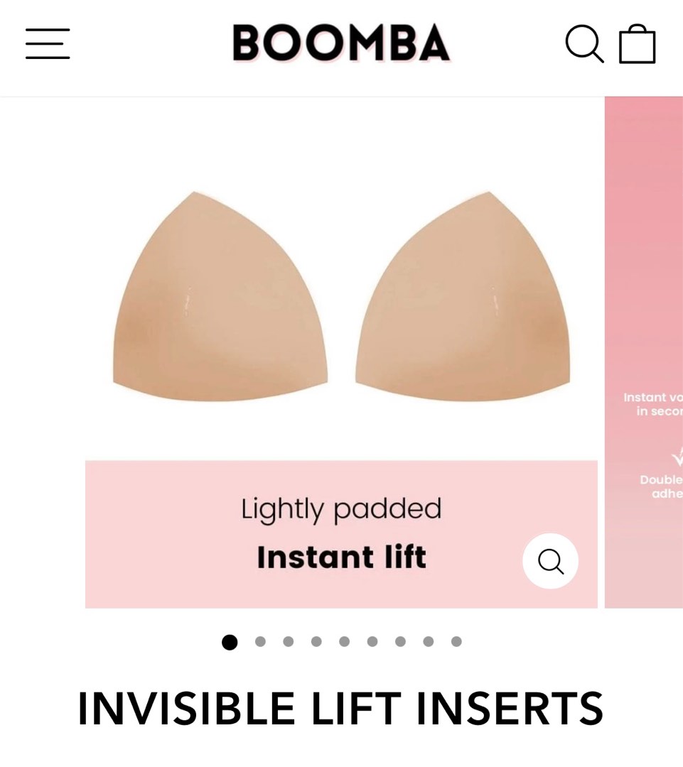 Boomba invisible lift A, Women's Fashion, New Undergarments & Loungewear on  Carousell