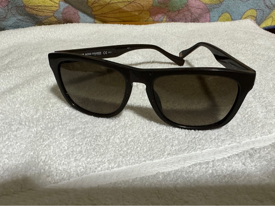 BOSS by Hugo Boss Men's BO0093S Wayfarer Sunglasses, Women's Fashion ...