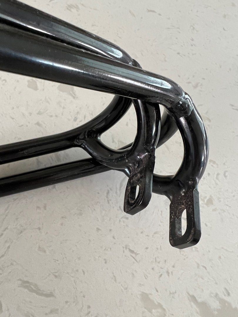 Brompton Aluminium Rear Rack - Black, Sports Equipment, Bicycles ...