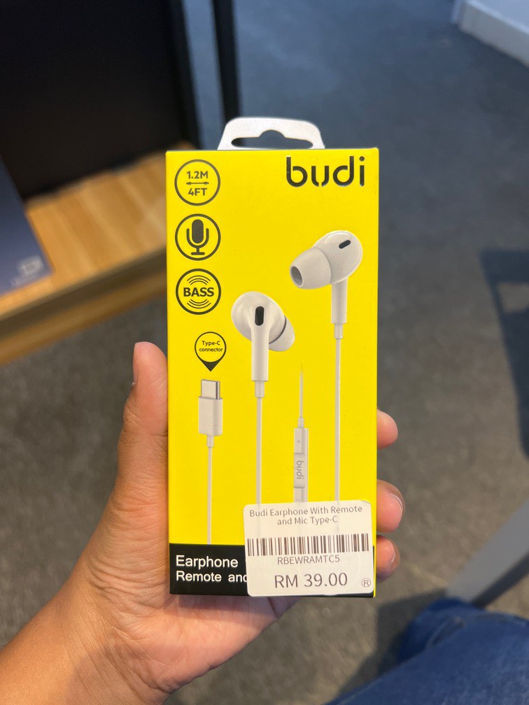 Earphone Type-C Budi, Audio, Earphones on Carousell