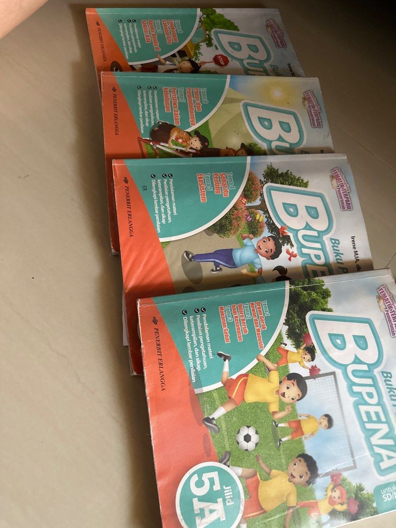 Gambar siklus soal di dalam buku bupena kelas 4