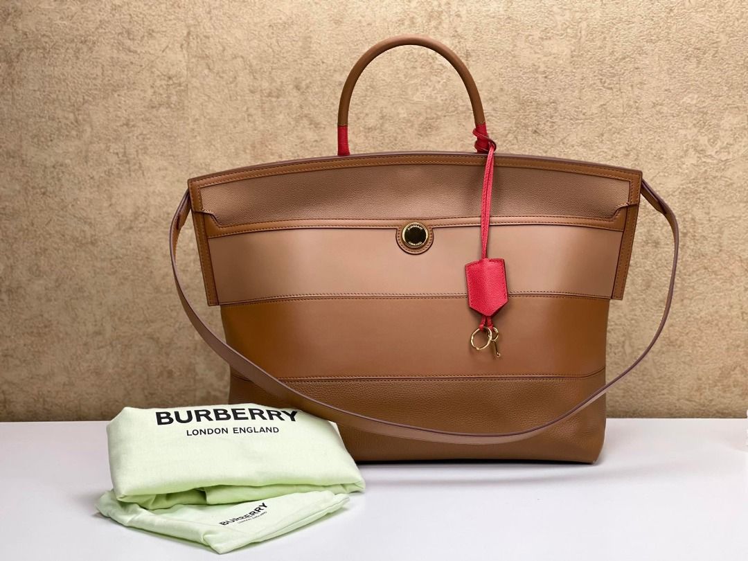 BURBERRY 8020850 LARGE SOCIETY TOP HANDLE BAG Luxury Bags