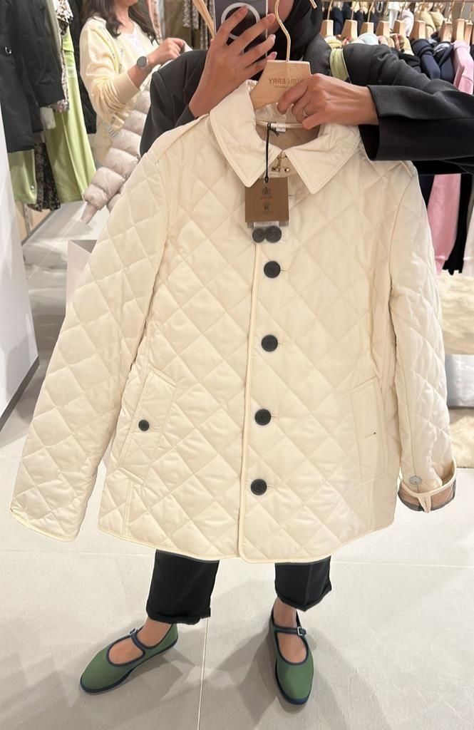Burberry quilted jacket xl sales