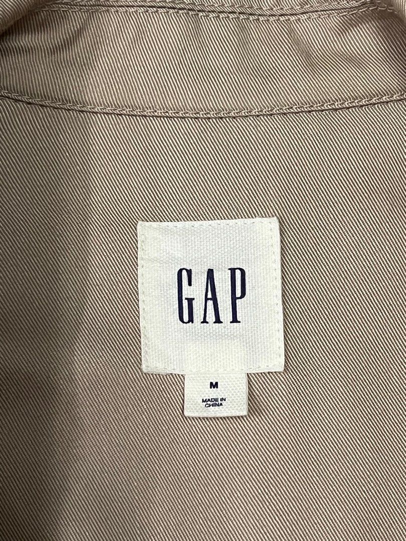 C(A7) GAP trench coat, Men's Fashion, Coats, Jackets and Outerwear on Carousell