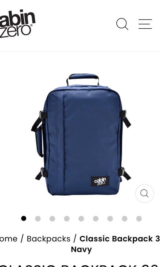 cz171205 backpack navy