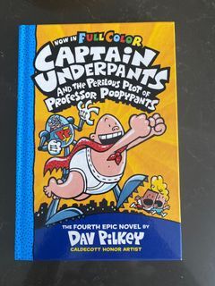 Captain underpants 4 hardcover