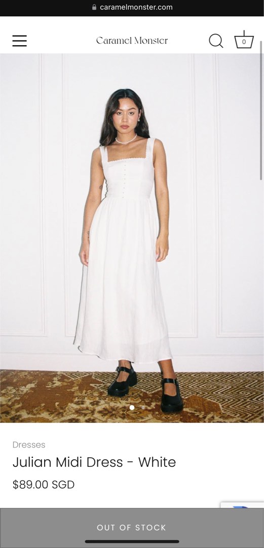 Caramel Monster dress Julian, Women's Fashion, Dresses & Sets, Dresses on Carousell