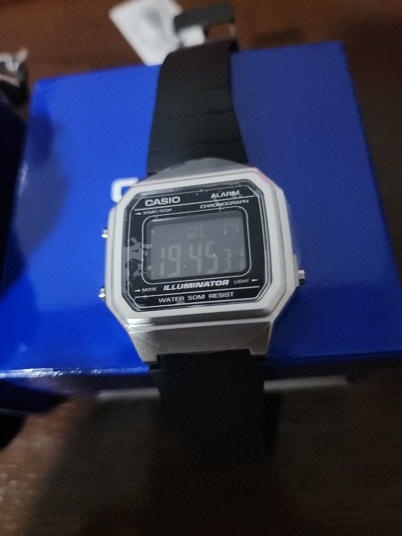 Casio illuminator digital watches Men s Fashion Watches