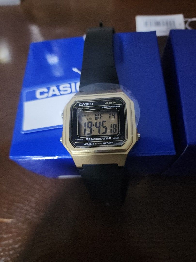 Casio illuminator digital watches Men s Fashion Watches