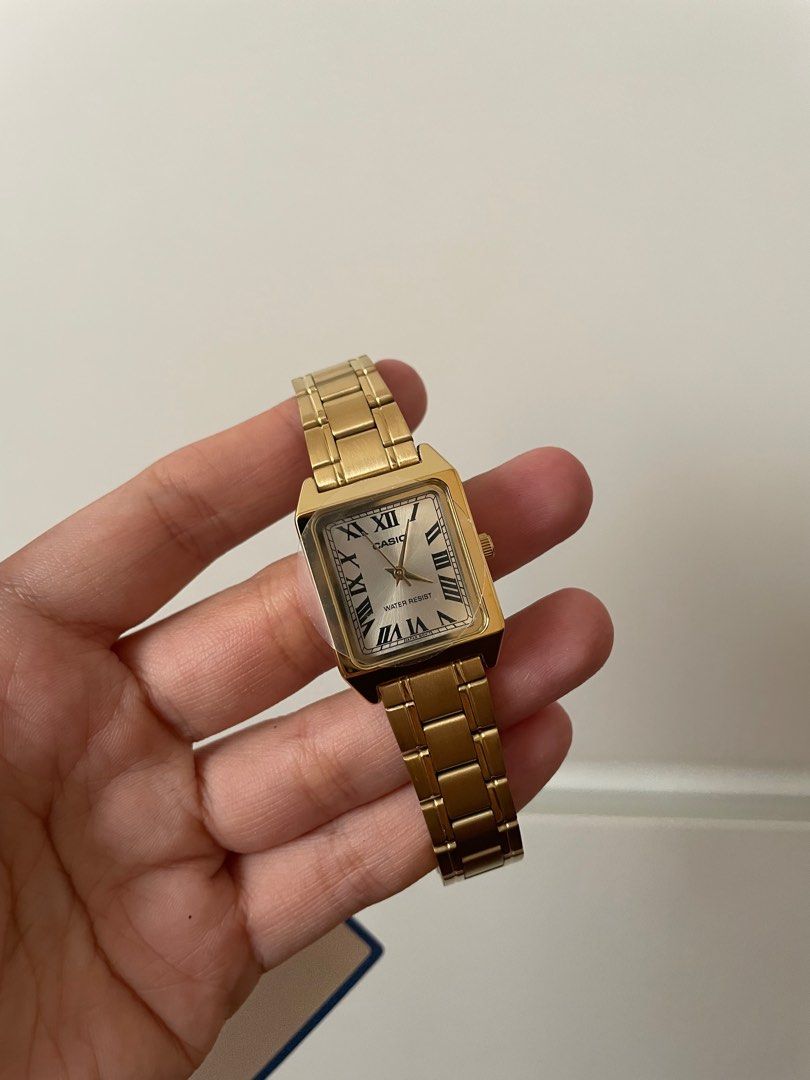Casio LTP-V007G-9B Watch For Women (Category: Women's Watches) located in Quezon City. Submitted by kryss_ (Listing ID 1237407177, Image 1). Description: ￼Casio LTP-V007G-9B Watch For Women Brand New RFS: Impulse buy.