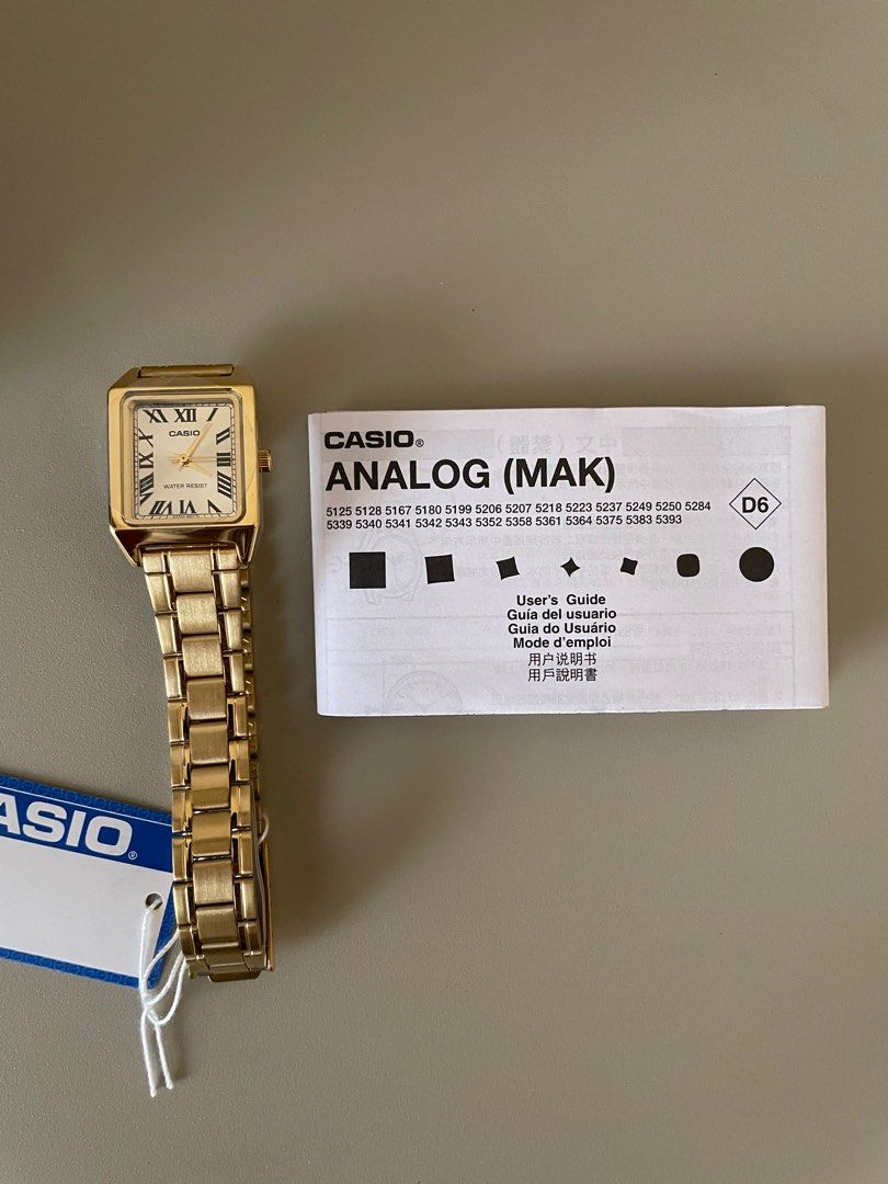 Casio LTP-V007G-9B Watch For Women (Category: Women's Watches) located in Quezon City. Submitted by kryss_ (Listing ID 1237407177, Image 3). Description: ￼Casio LTP-V007G-9B Watch For Women Brand New RFS: Impulse buy.