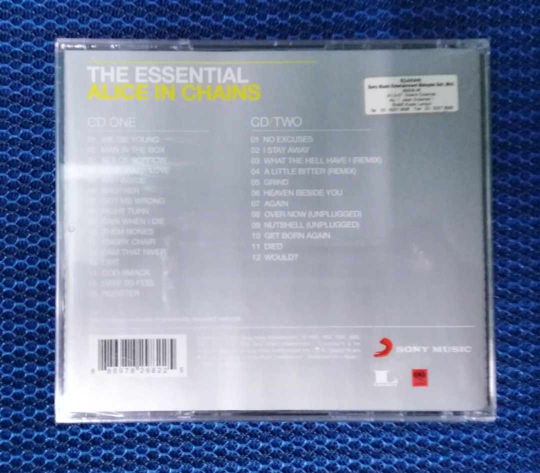 Alice In Chains The Essential Cd Us [nuevo]