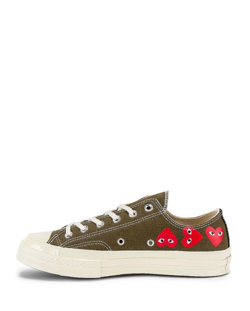 Cdg converse olive sale