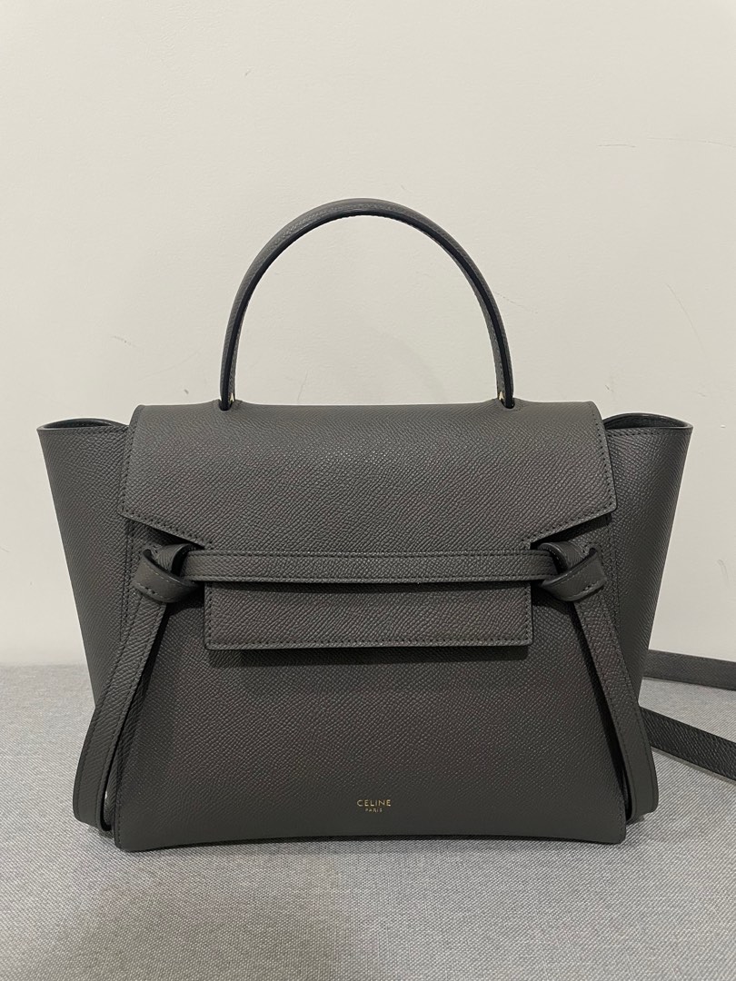 Celine grey clearance micro belt bag