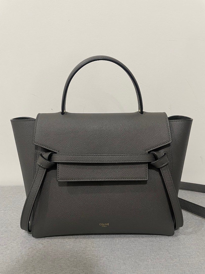Celine belt bag grey online