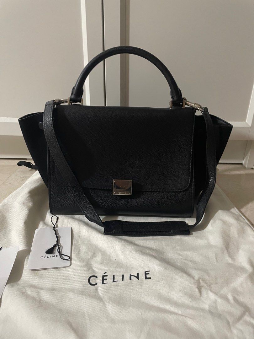 Celine trapeze black sales