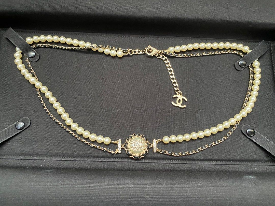 Chain shop belt chanel