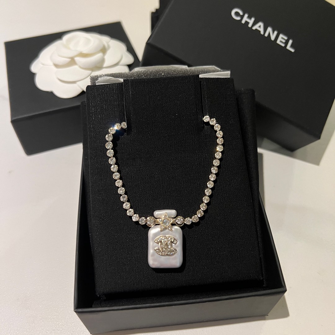 Chanel XL Lock Necklace SYL1085  LuxuryPromise