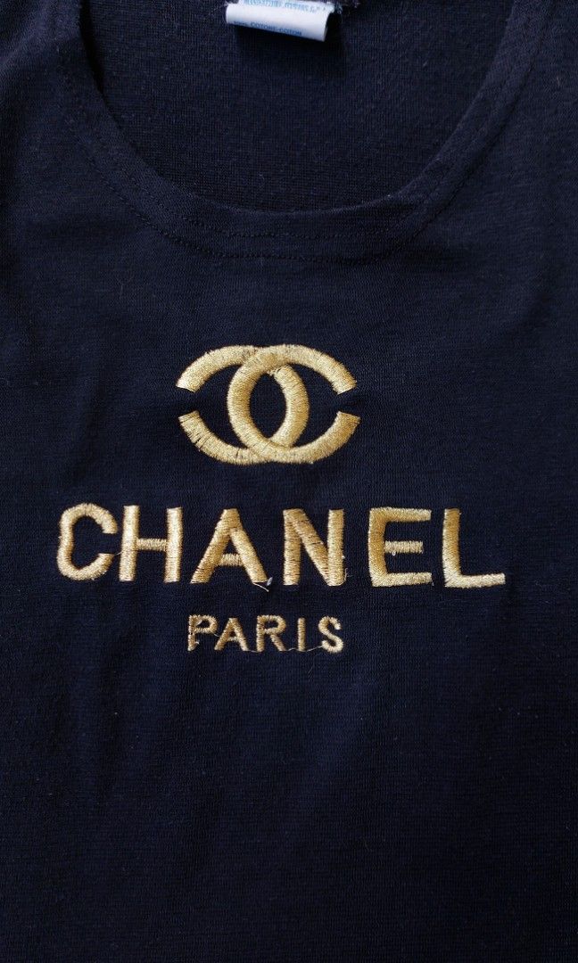 CHANEL Pre-Owned 1997 Logo Printed T-shirt - Farfetch