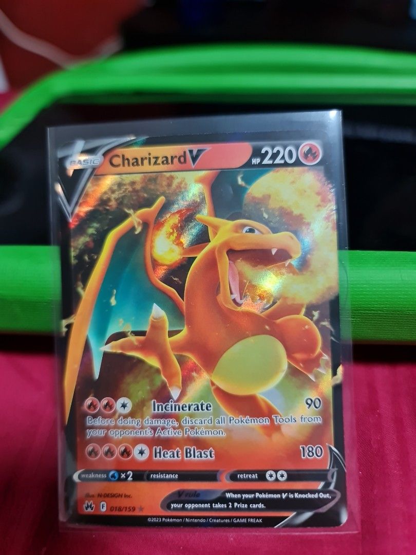 Charizard V / charizard vstar, Hobbies & Toys, Toys & Games on Carousell