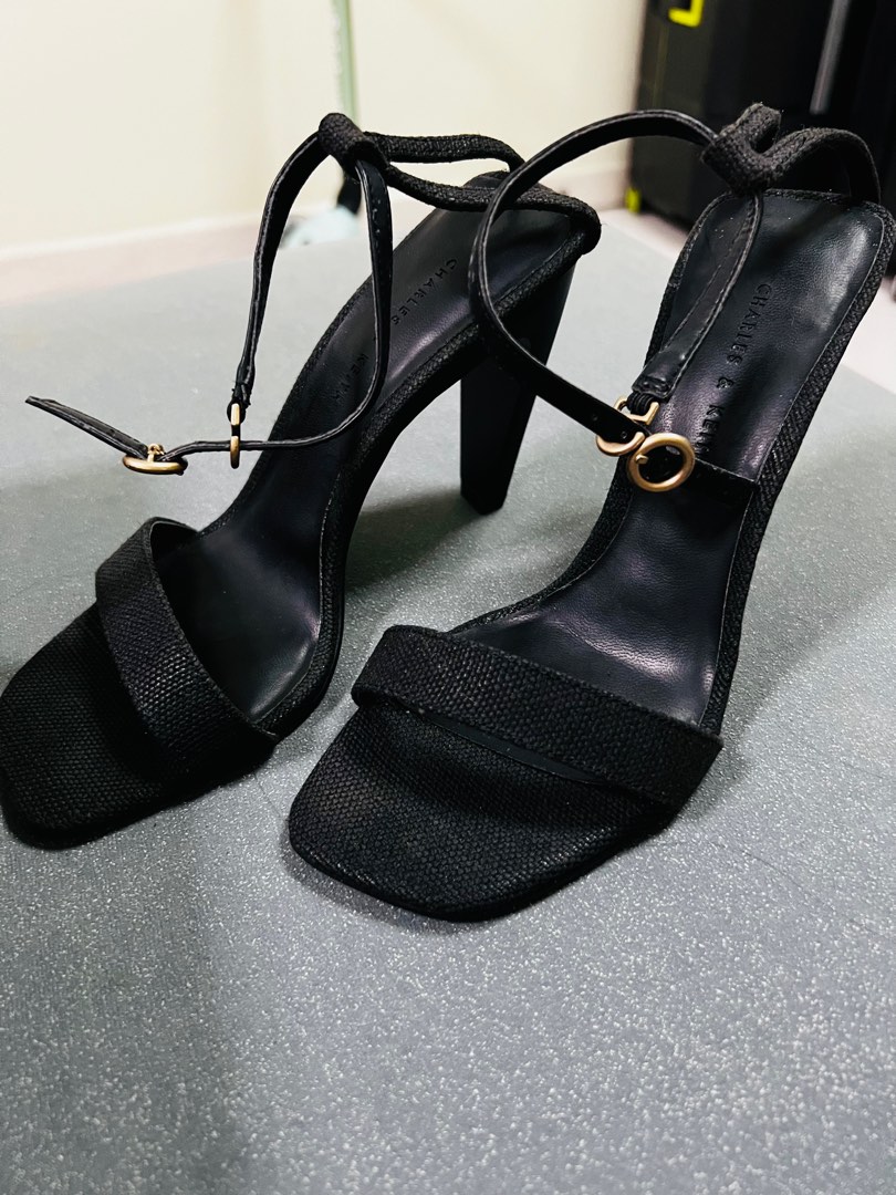 Charles and clearance keith black heels