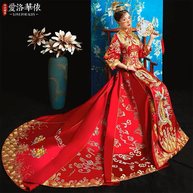 Chinese traditional on sale dress wedding