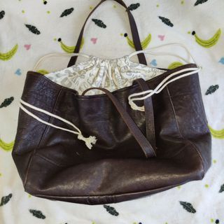 Ciaopanic Standard - Leather Brown Tote/Duffle Japan Bag