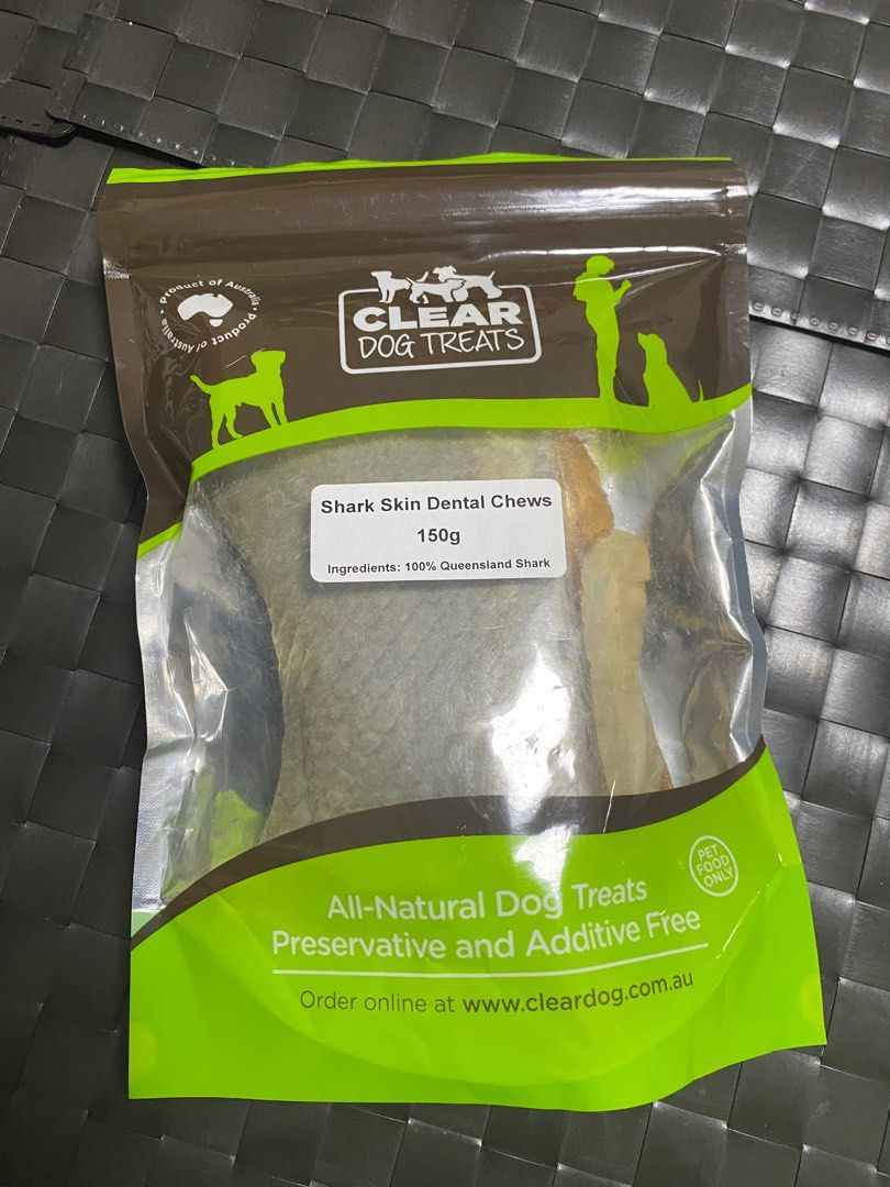 Shark bark clearance dog treats