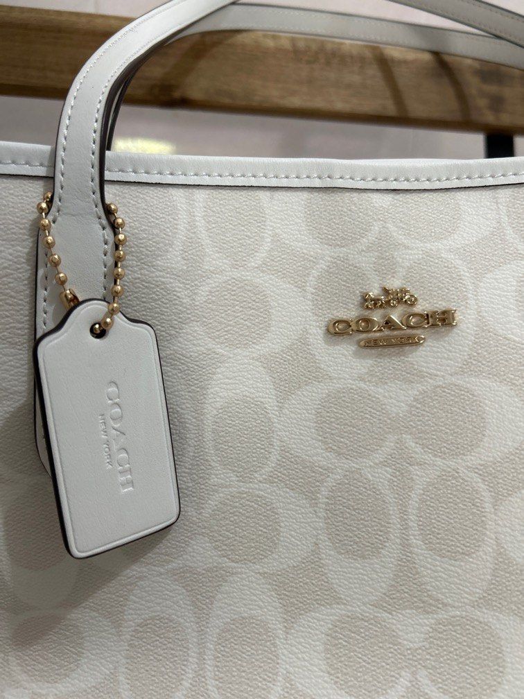 Coach sig rvs pvc city tote store