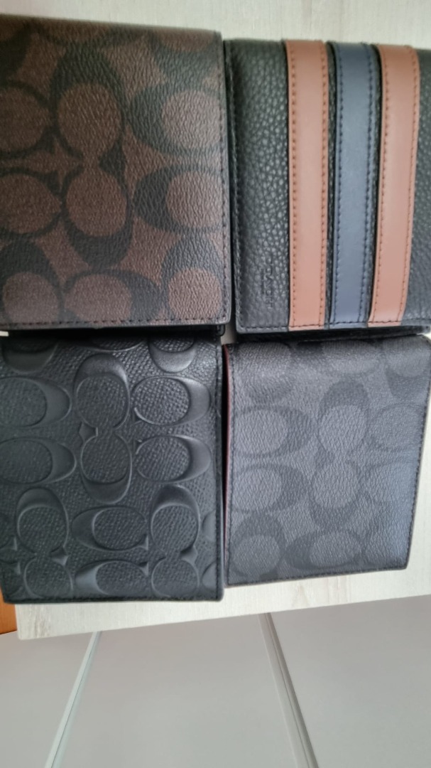 COACH Wallets for Sale 300 Each, Men's Fashion, Watches & Accessories