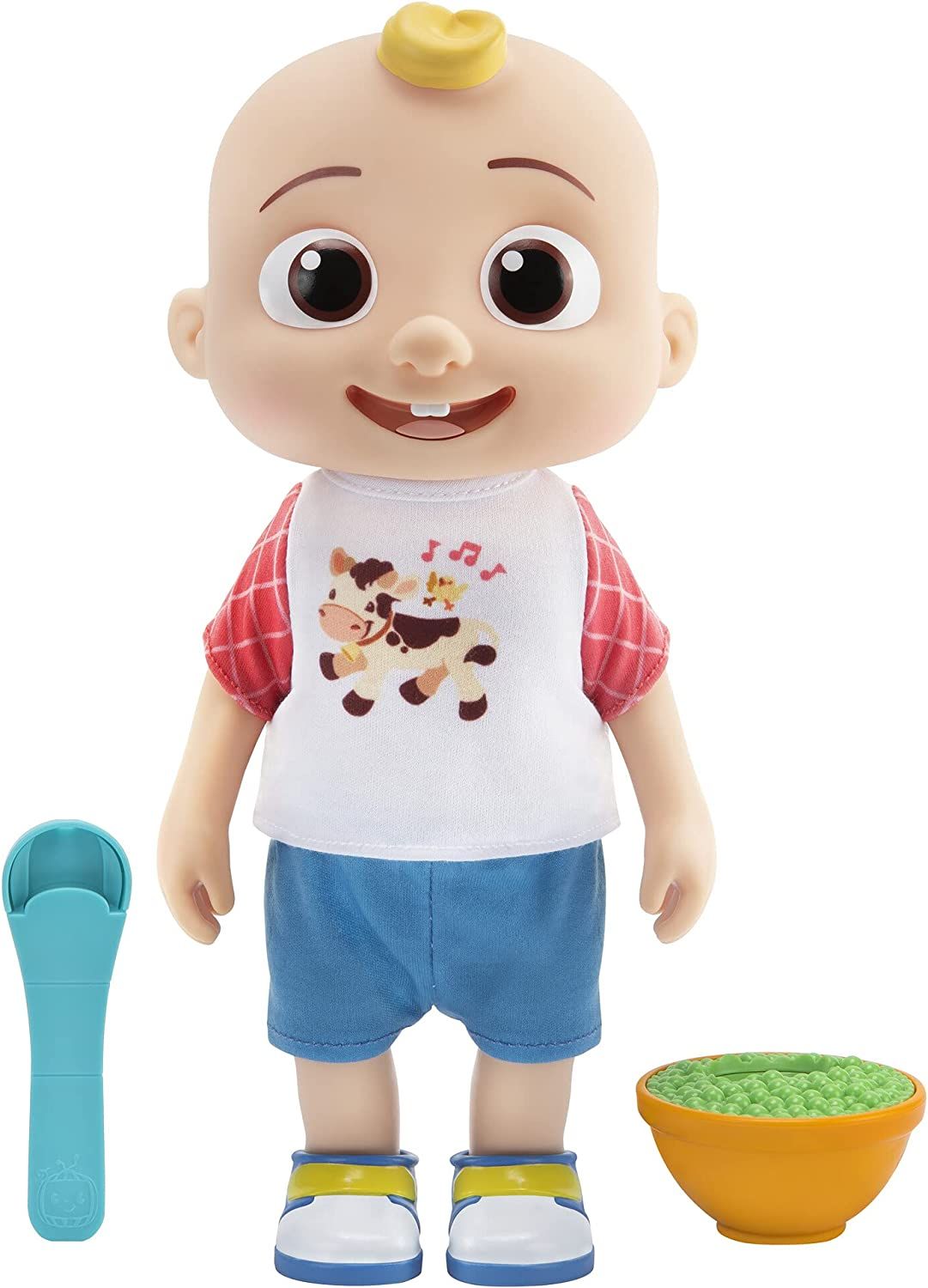 CLEARANCE CoComelon Deluxe Interactive JJ Doll Includes JJ