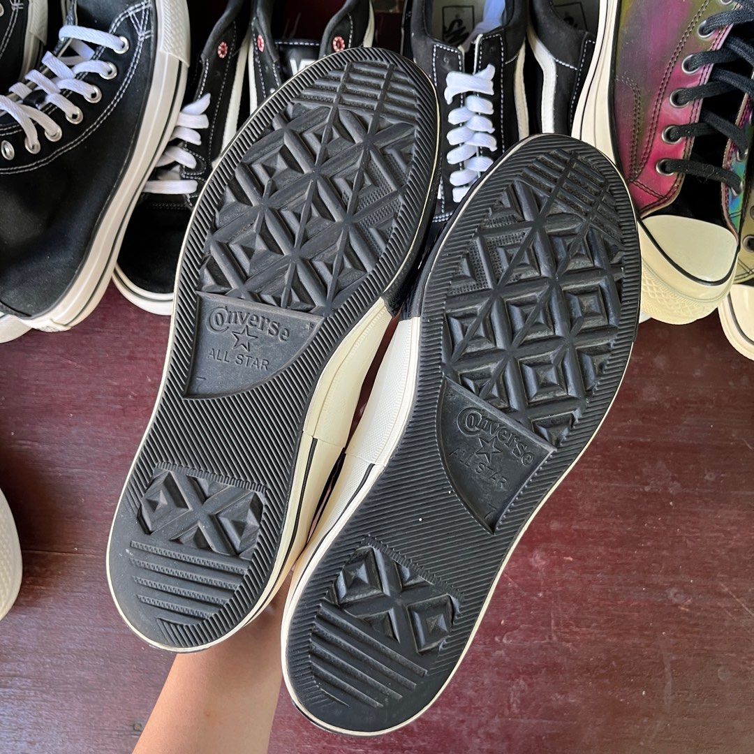 Ciri ciri converse cheap 70s black egret original