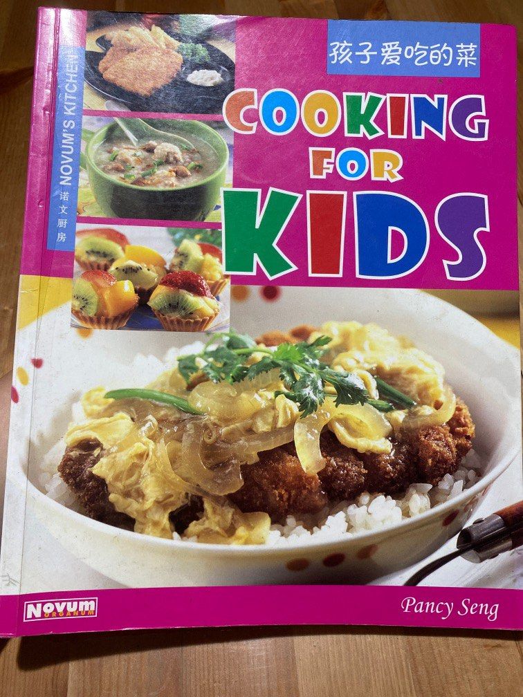 Cooking For Kids-Cook Book, Food & Drinks, Other Food & Drinks on Carousell