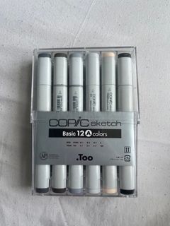 Copic Sketch: Basic 12 A colors