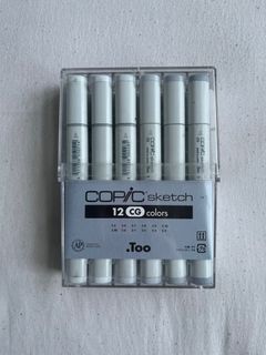 Copic Sketch (Cool Gray) 12 colors