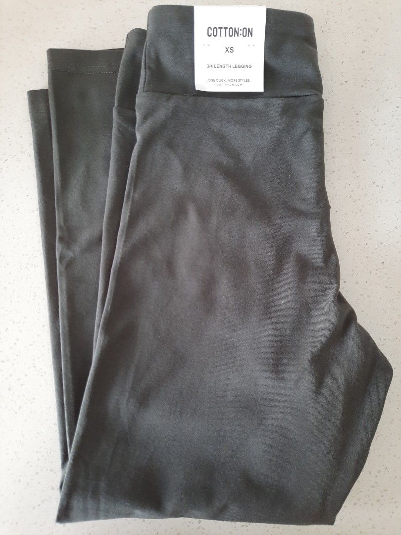 Cotton On 3/4 High-waisted Dylan Leggings, Women's Fashion, Activewear on  Carousell