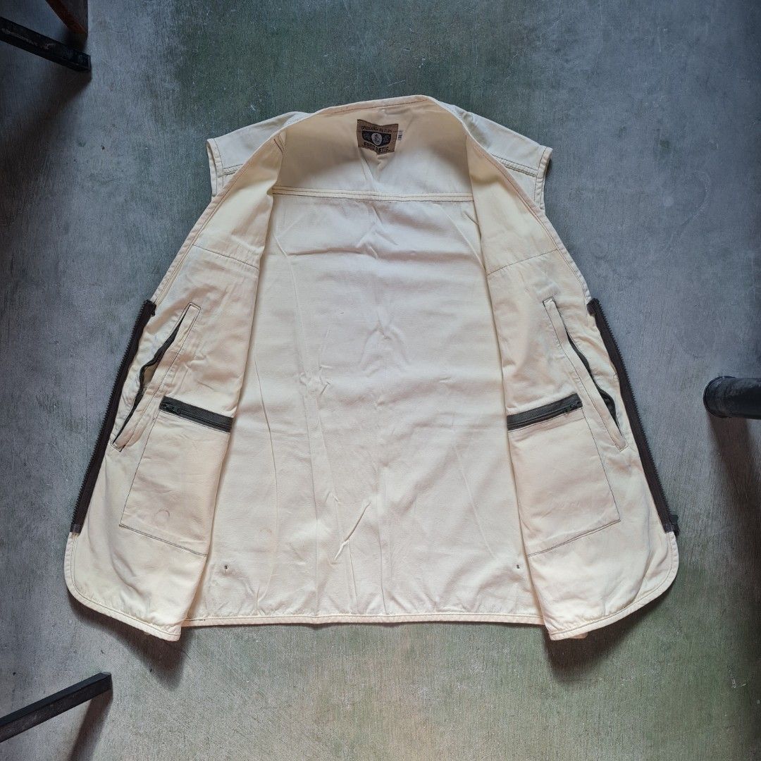 Cream Utility Vest on Carousell