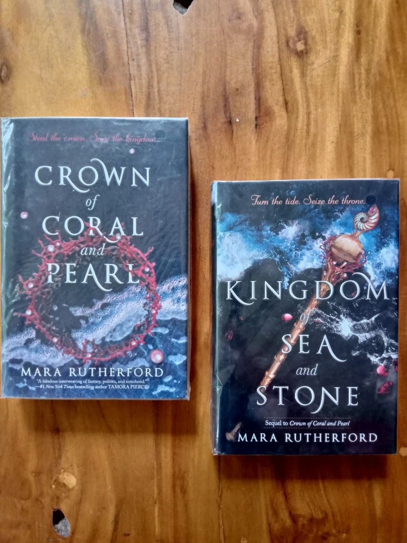 Crown of Coral and Pearl & Kingdom of Sea and Stone by Mara Rutherford ...