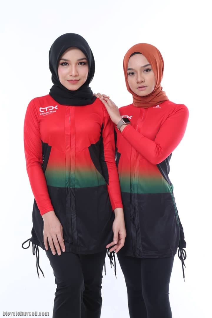 Muslimah cycling attire sales