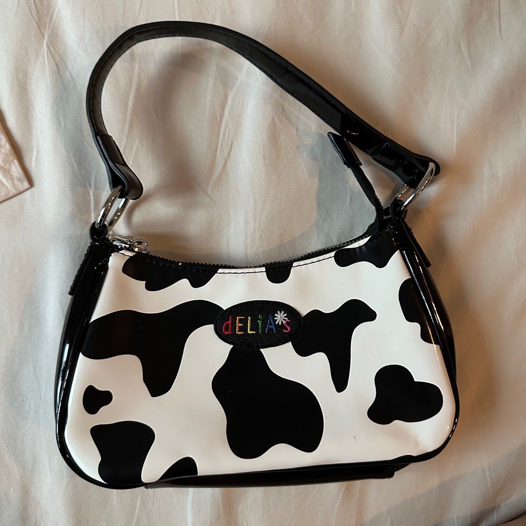 Delia s Cow Print Shoulder Bag