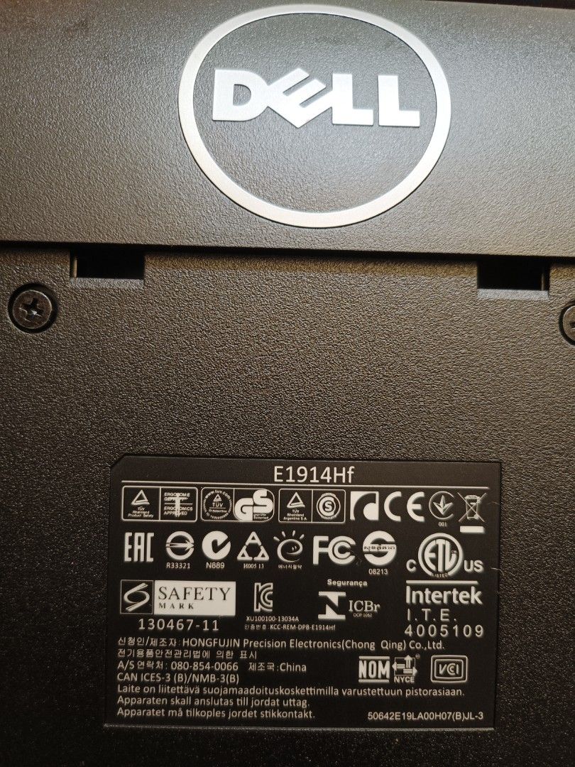 Dell LCD Monitor 18.5 inch62863059792515112