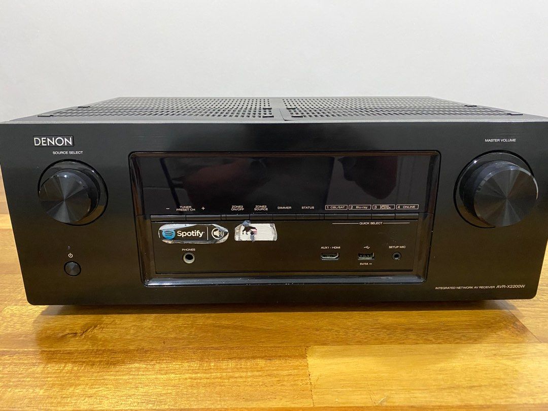 Denon AVRX2200W AV receiver/amplifier, Audio, Soundbars, Speakers