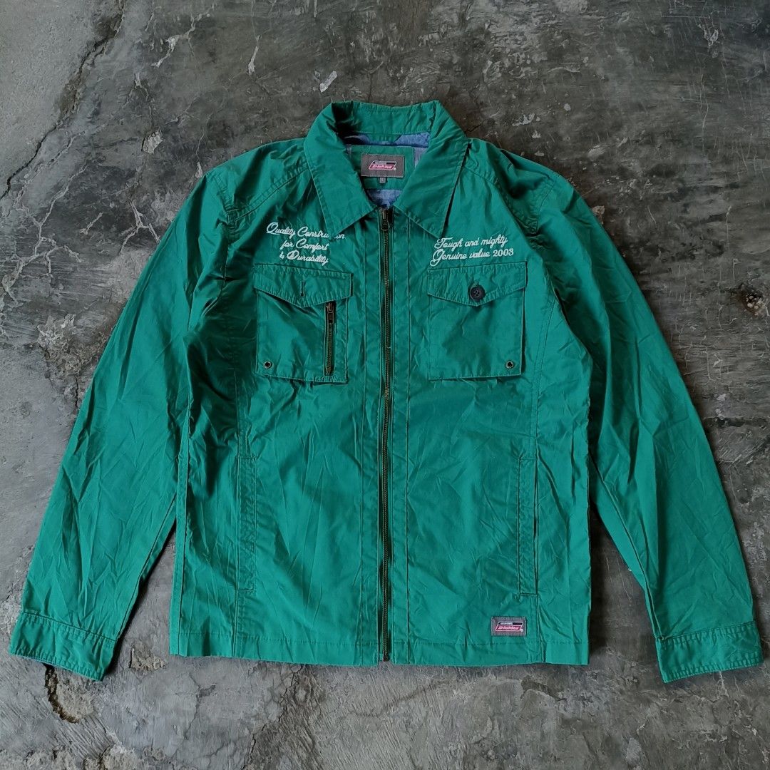 Dickies Genuine Work Jacket Fesyen Pria Pakaian Baju Luaran di