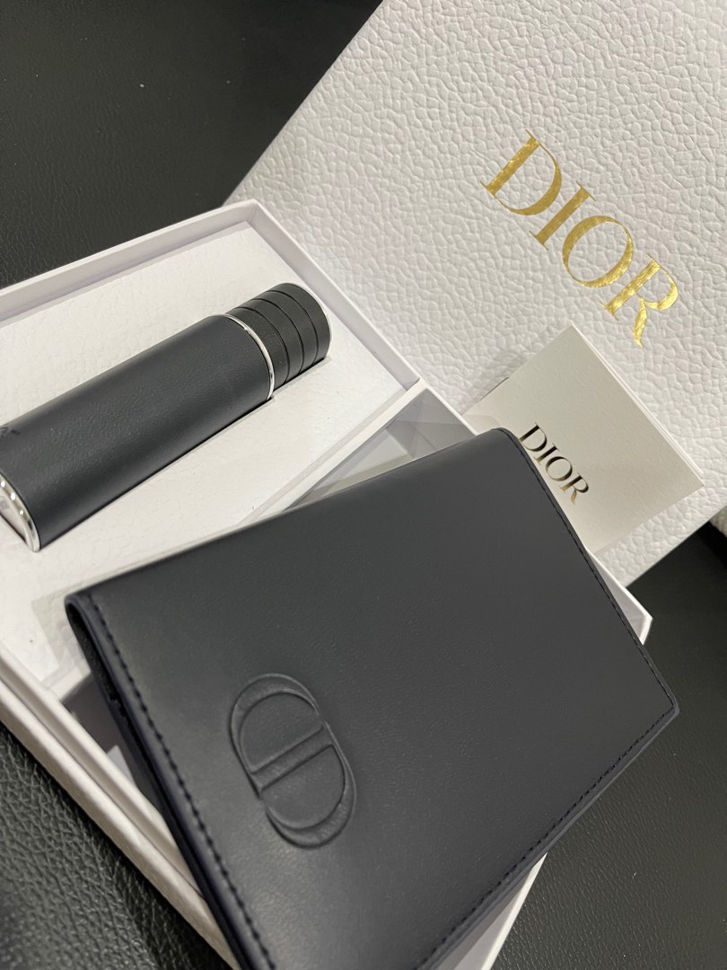 Dior passport casing and perfume reli bottles, Men's Fashion, Watches
