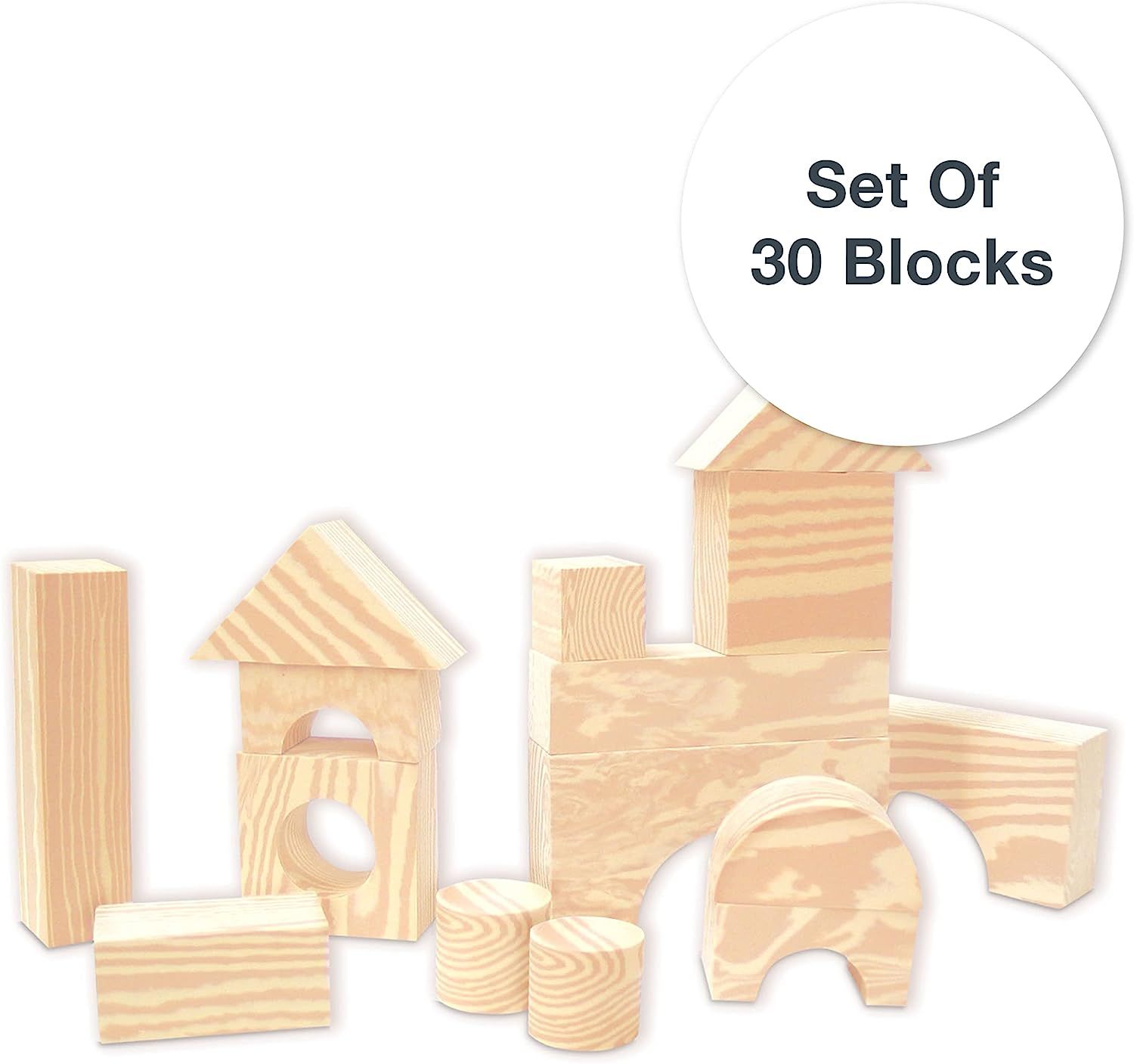 Edushape wood cheap like soft blocks