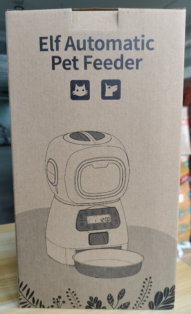 Elf Automatic Pet Feeder, Pet Supplies, Homes & Other Pet Accessories ...