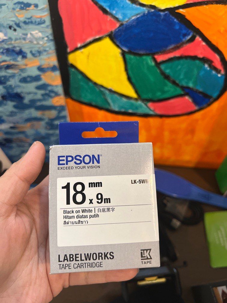 EPSON LABEL MAKER REFILL 18x 9m (Category: Printers, Scanners & Copiers) located in Quezon City. Submitted by traderpen (Listing ID 1237433048, Image 1). Description: .