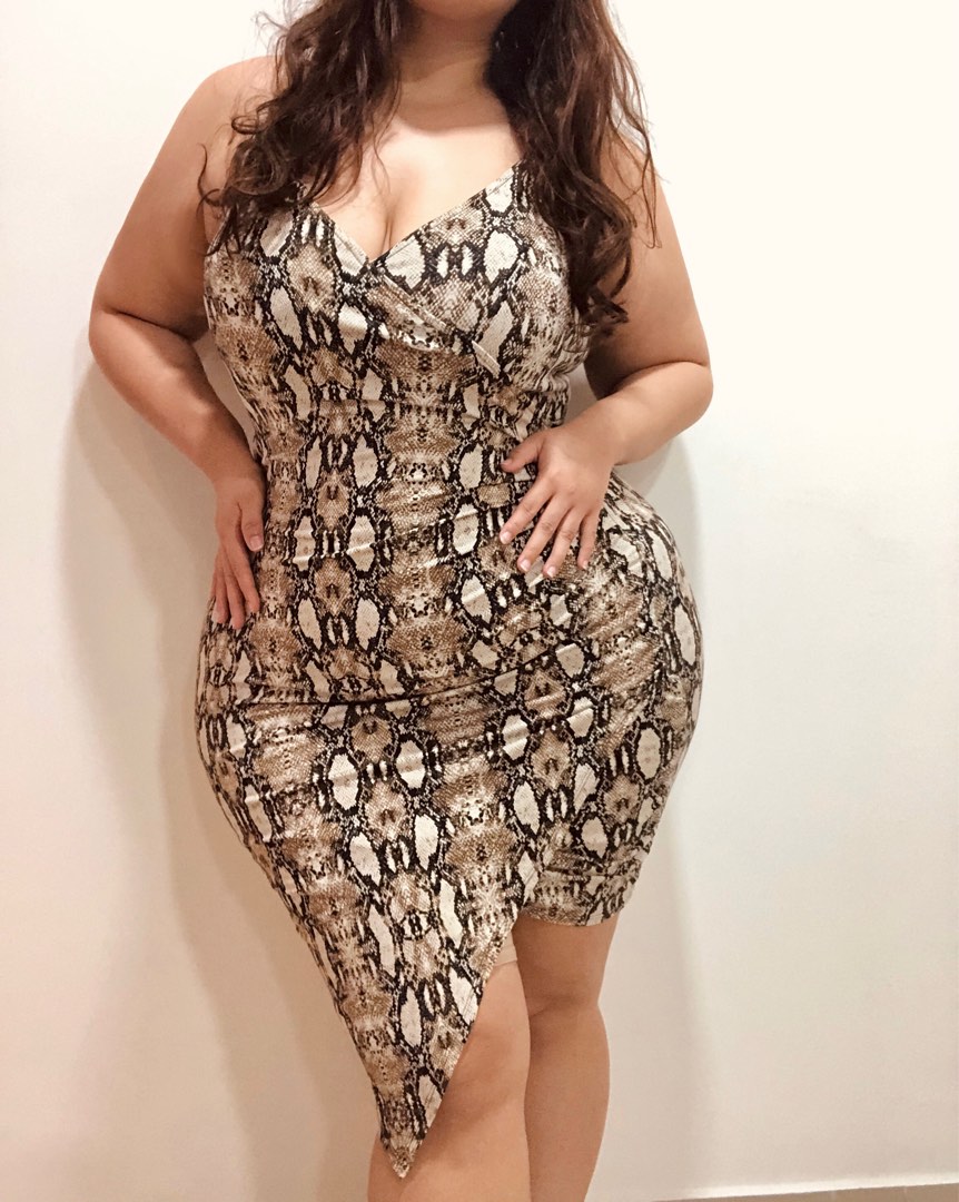 Fashion nova snakeskin dress best sale