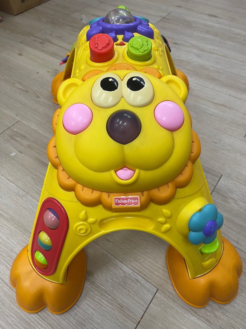 Fisher price cruise around activity lion discount